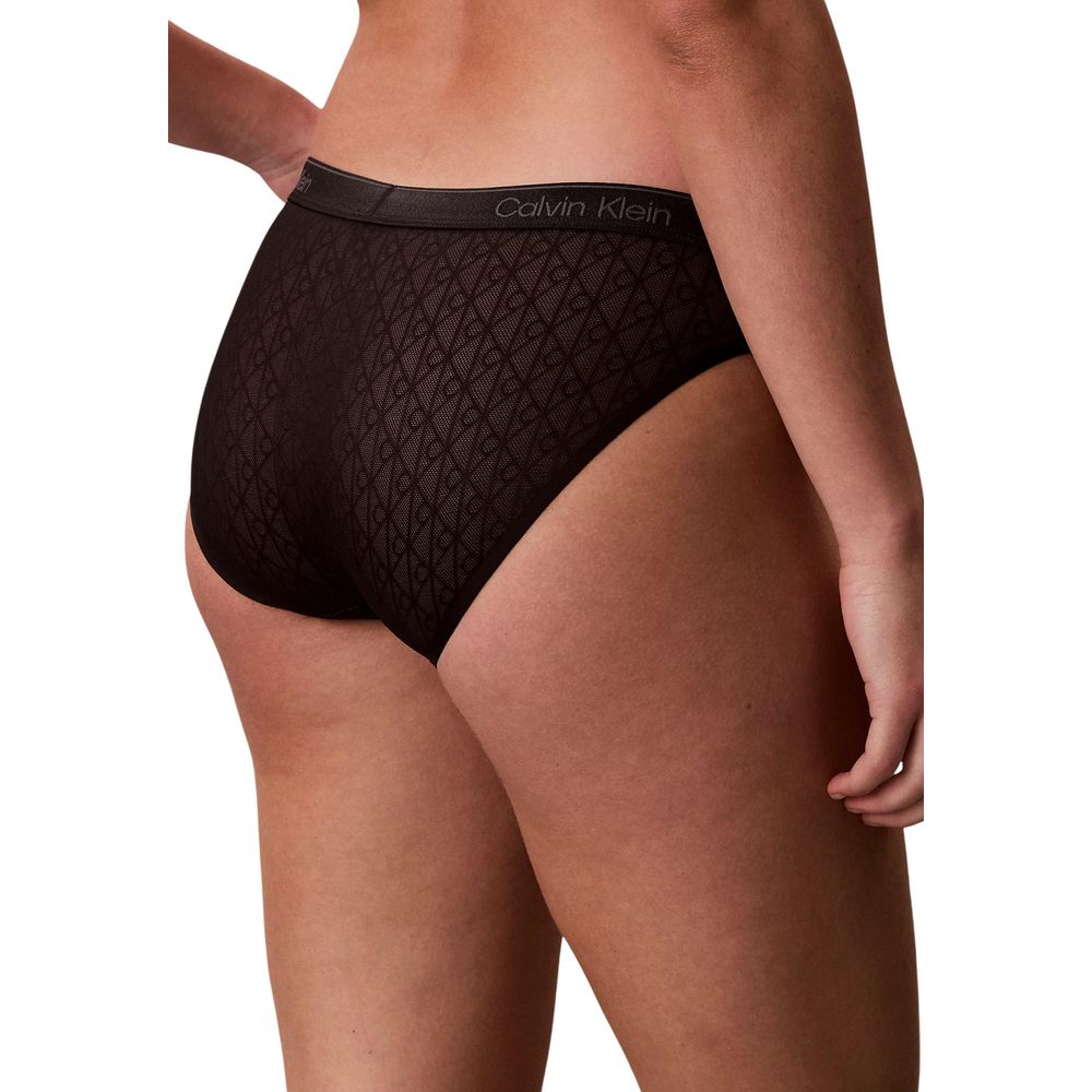 Calvin Klein Underwear Black Nylon Pantie