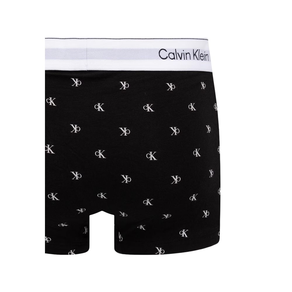 Calvin Klein Underwear Black And White Cotton Boxers