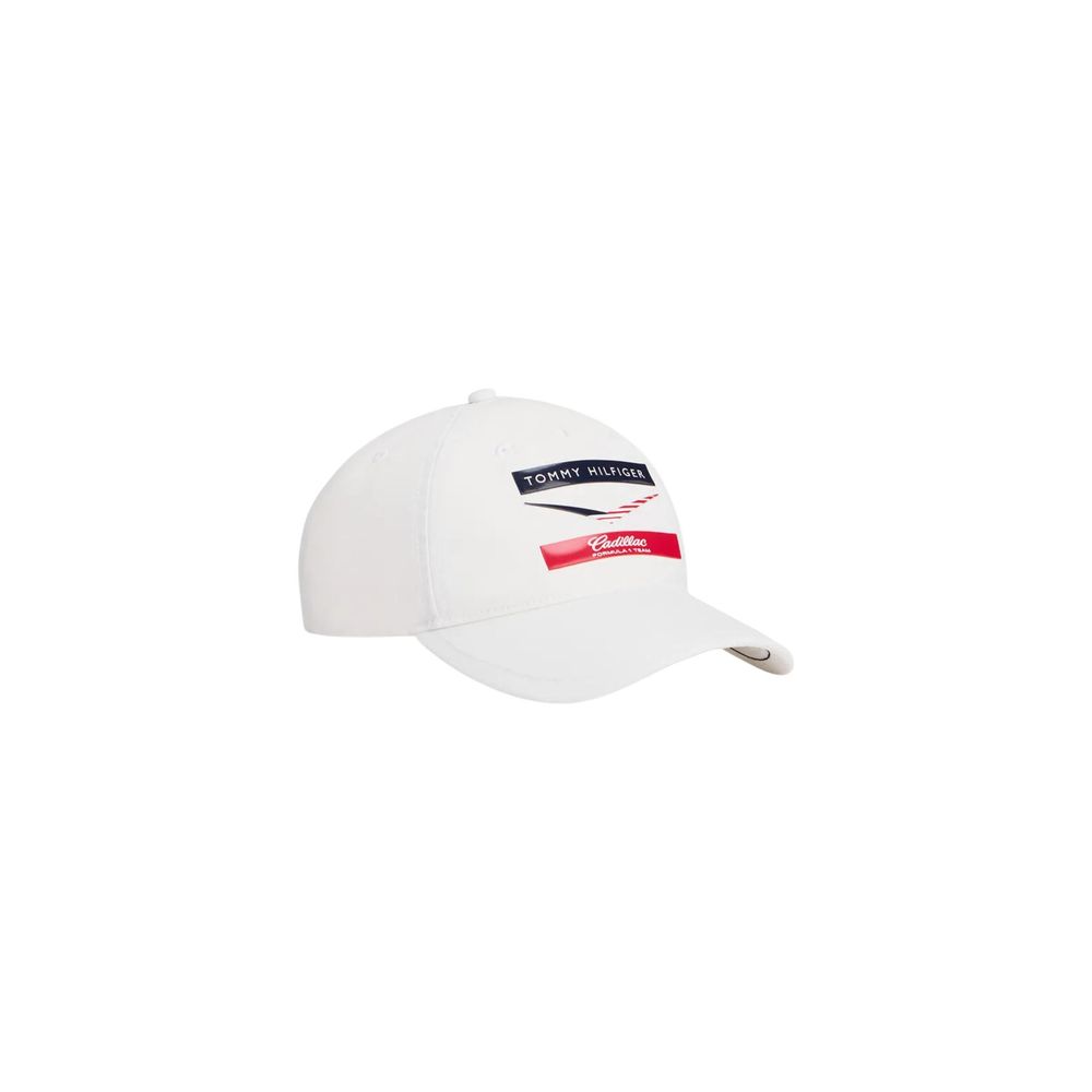 Tommy Hilfiger White Recycled Cap (Baseball Hat)