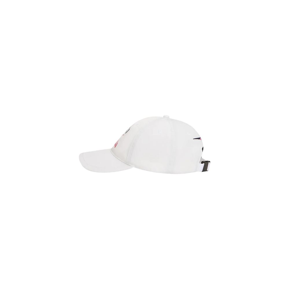 Tommy Hilfiger White Recycled Cap (Baseball Hat)
