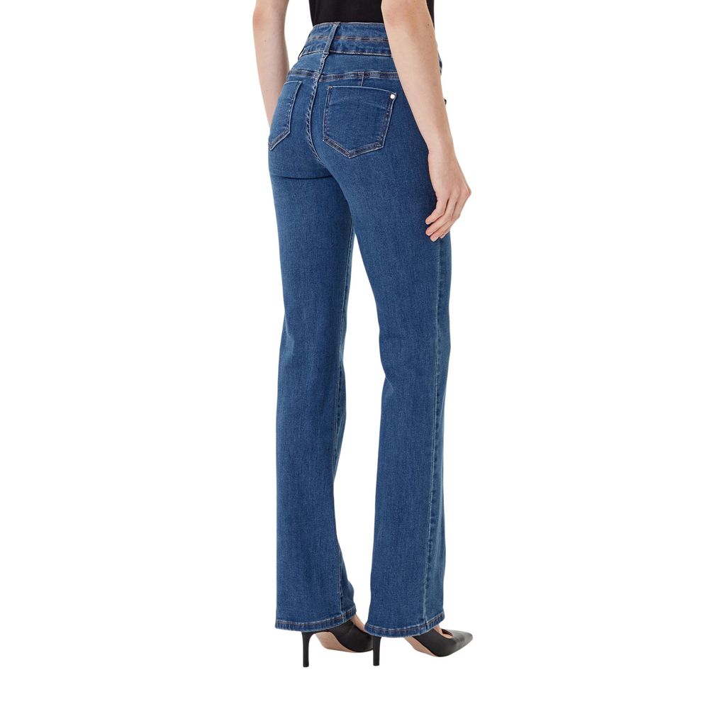 Morgan De Toi Light Blue Cotton Bootcut Jeans