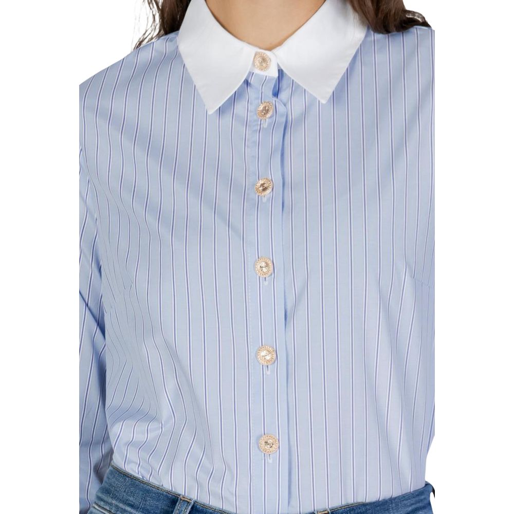 Morgan De Toi Blue Blouse