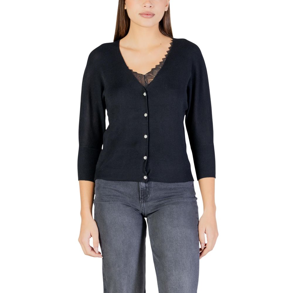 Morgan De Toi Black Cardigan