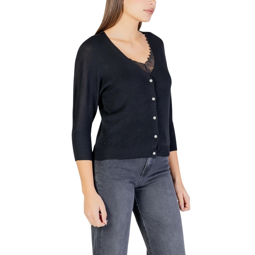 Morgan De Toi Black Cardigan