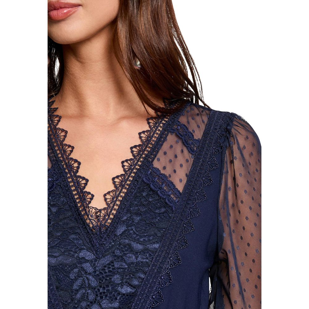 Morgan De Toi Blue Long Sleeve T-Shirt