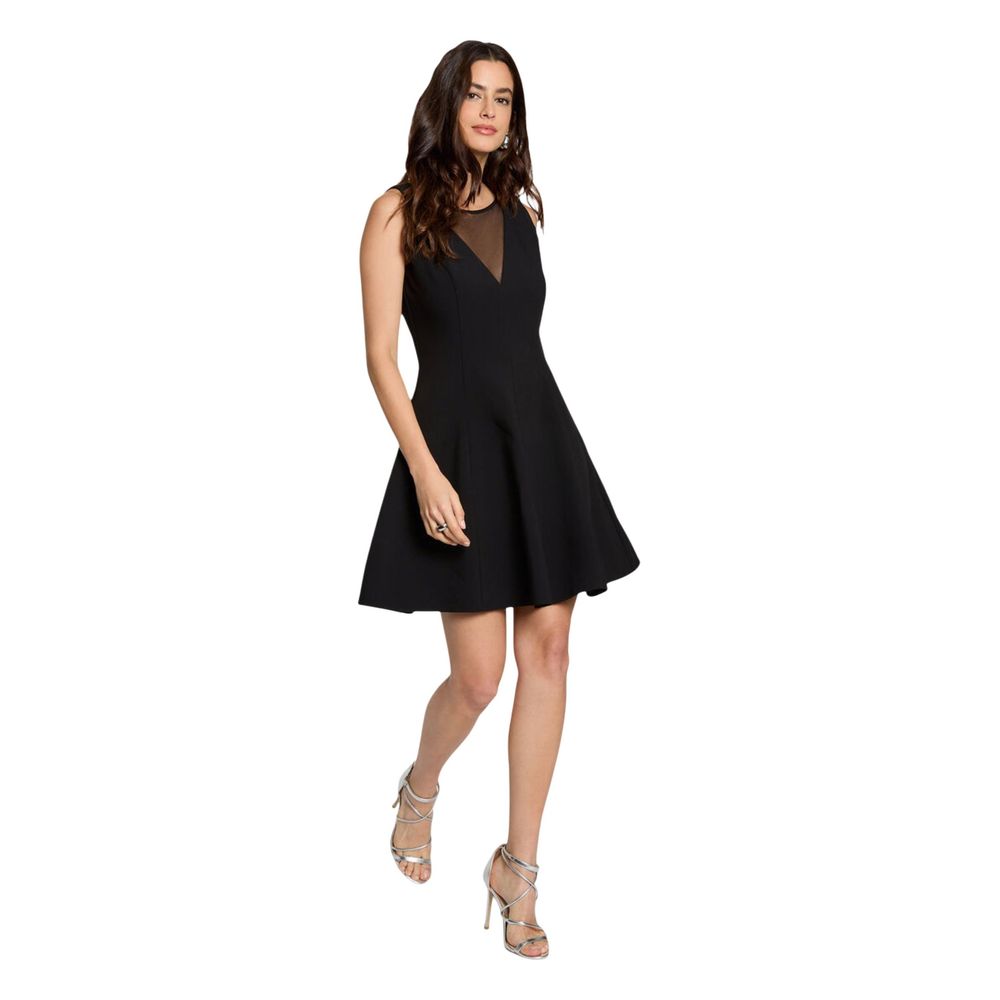 Morgan De Toi Black Midi Dress