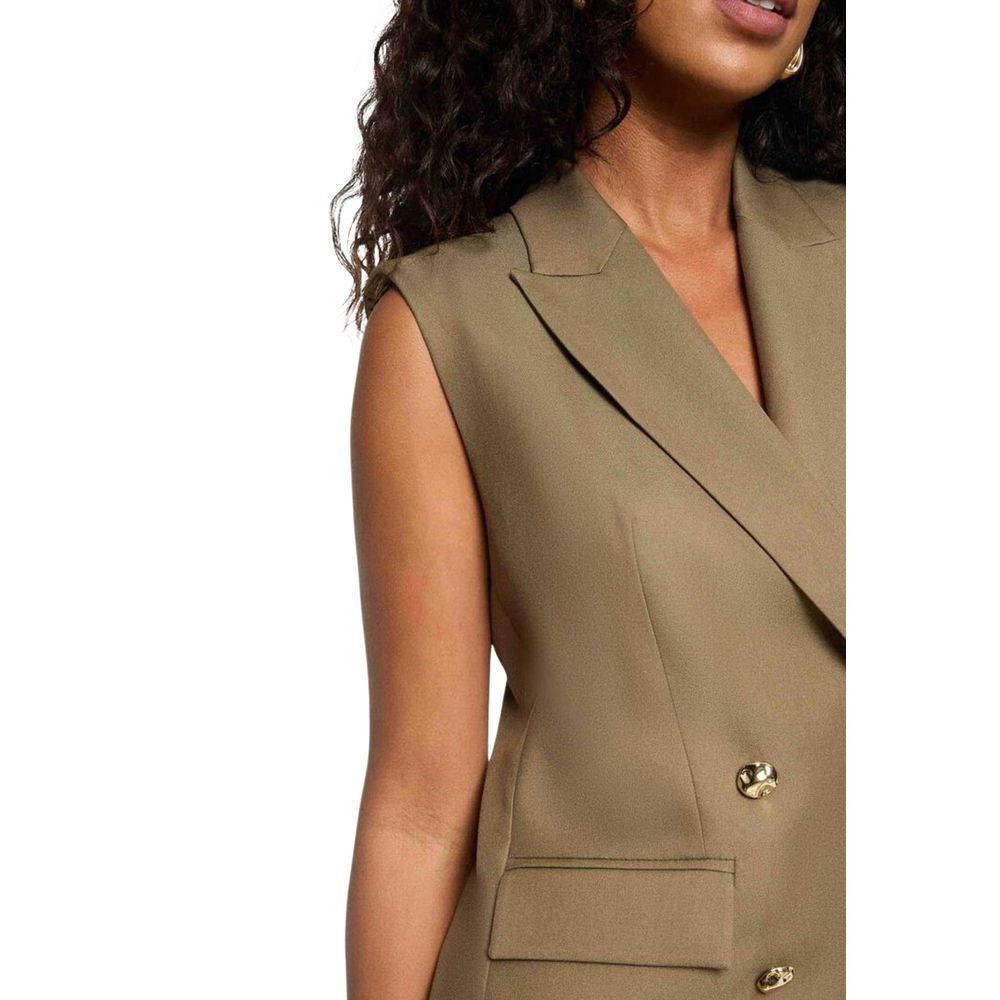 Morgan De Toi Green Recycled Waistcoat