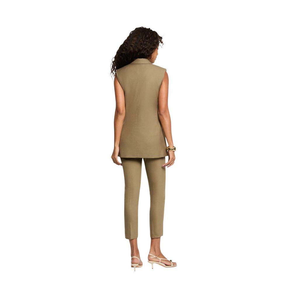 Morgan De Toi Green Recycled Waistcoat