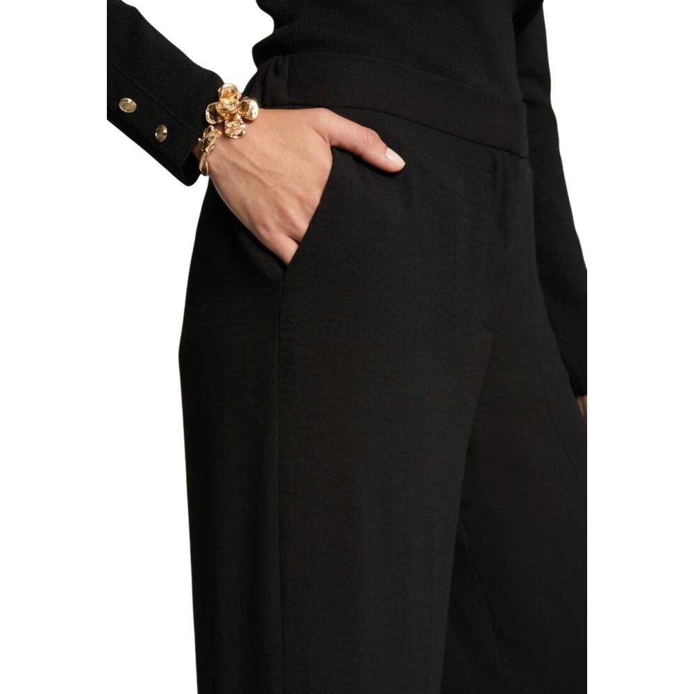 Morgan De Toi Black Casual Pants
