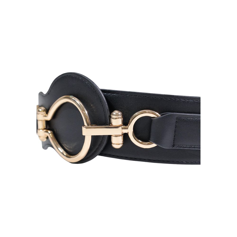 Morgan De Toi Black Polyethylene High-Waist Belt