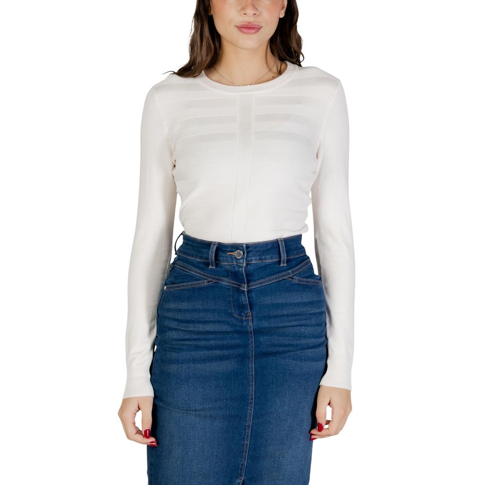 Morgan De Toi Beige Viscose Sweatshirt