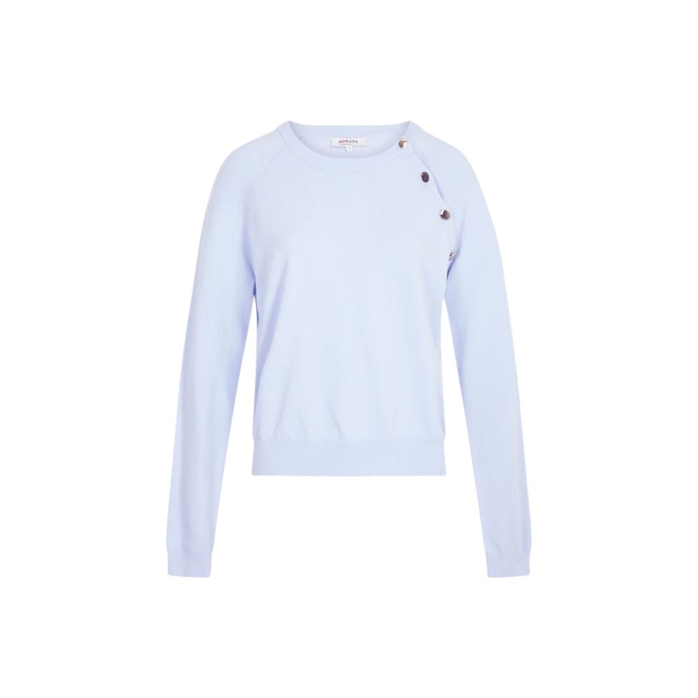 Morgan De Toi Blue Viscose Sweatshirt