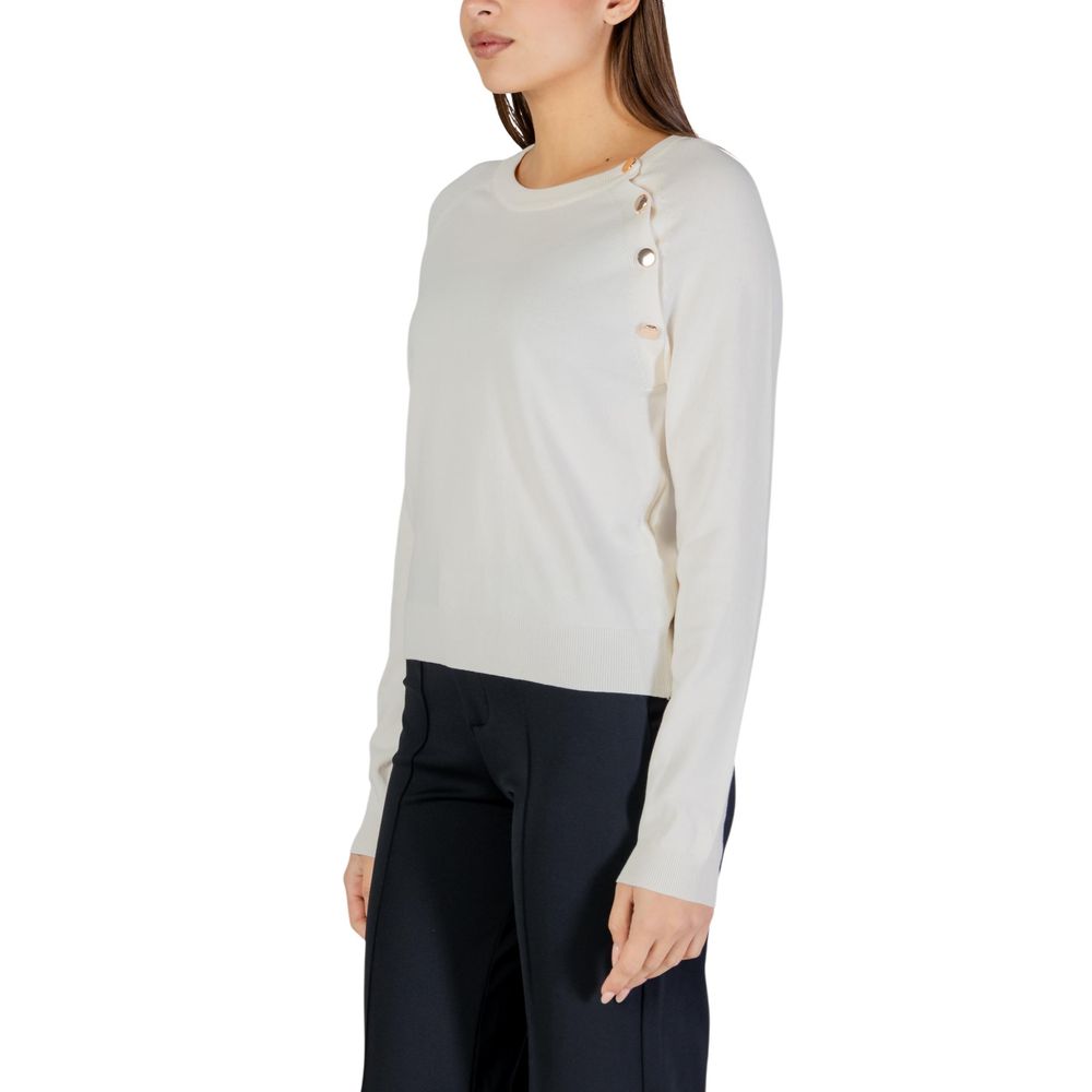 Morgan De Toi Beige Viscose Sweatshirt