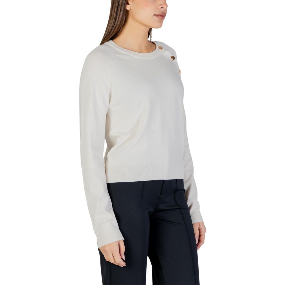 Morgan De Toi Beige Viscose Sweatshirt
