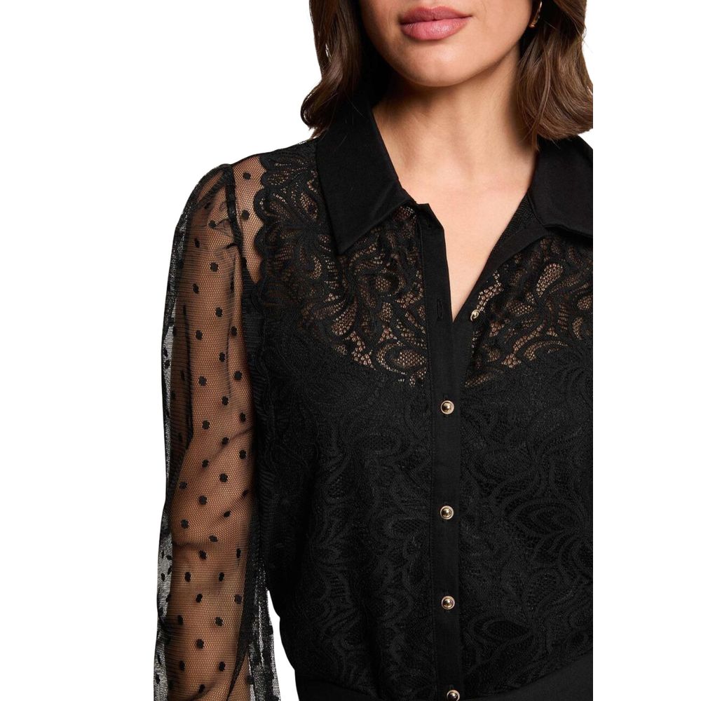Morgan De Toi Black Sweater