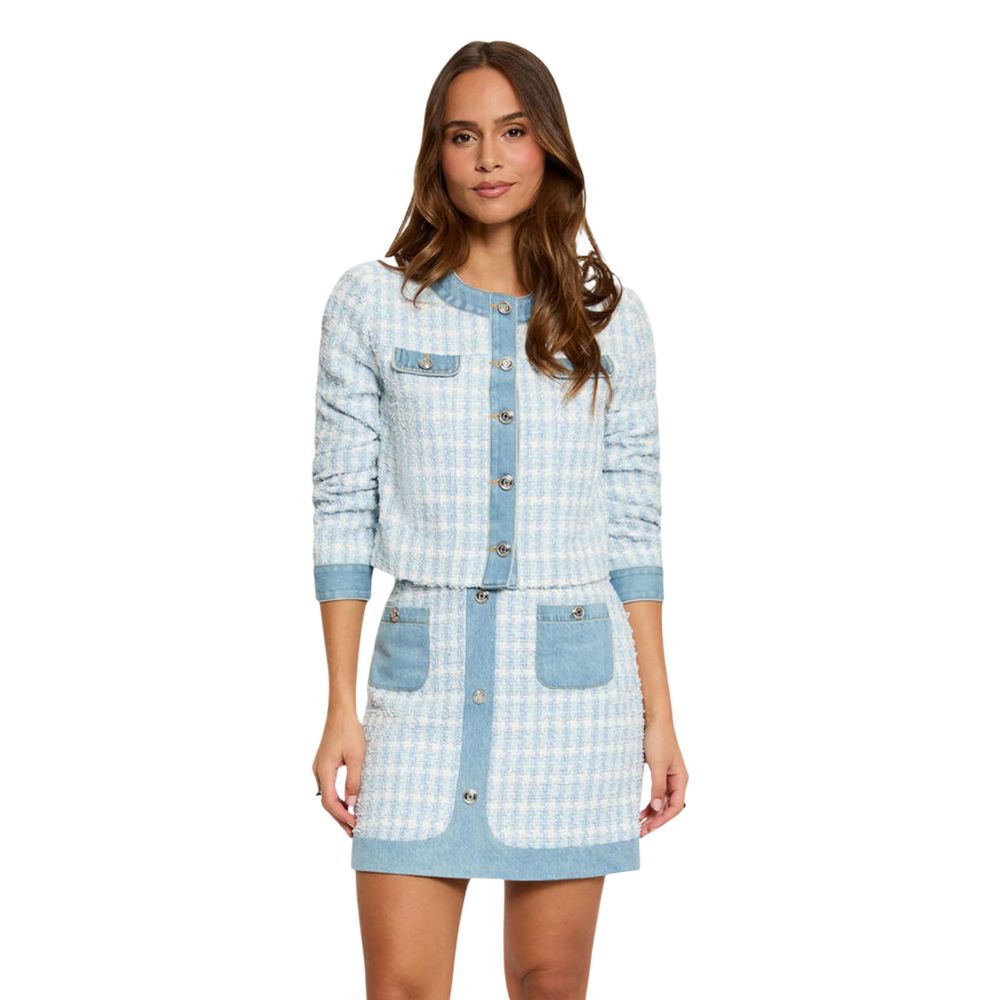 Morgan De Toi Blue Recycled Blazer