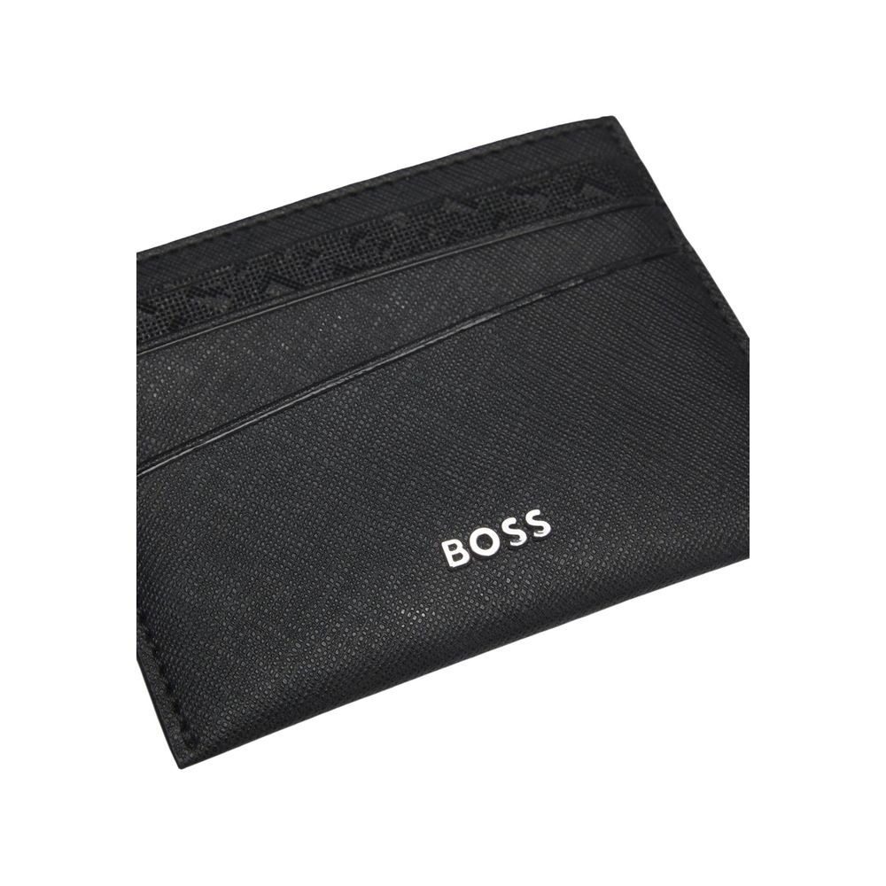 Hugo Boss Black Leather Cardholder