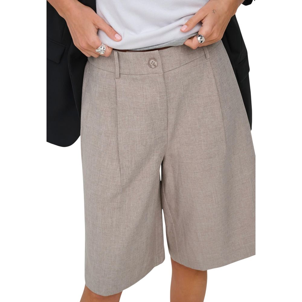 Only Gray Recycled Bermuda Shorts
