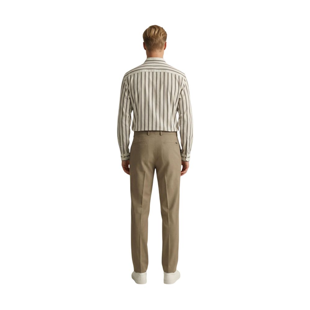 Gianni Lupo Beige Skinny Pants