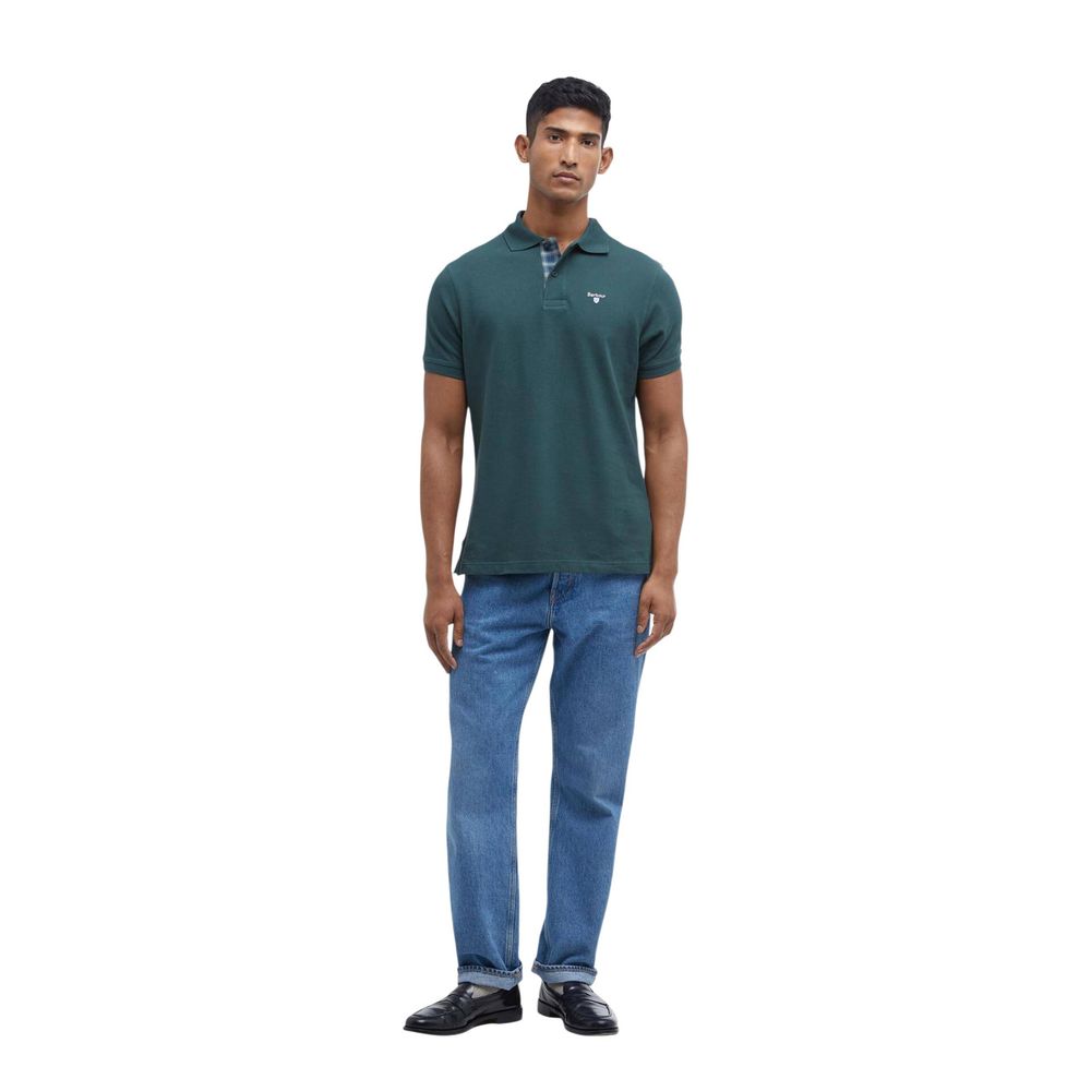 Barbour Bicolor Cotton Polo Shirt