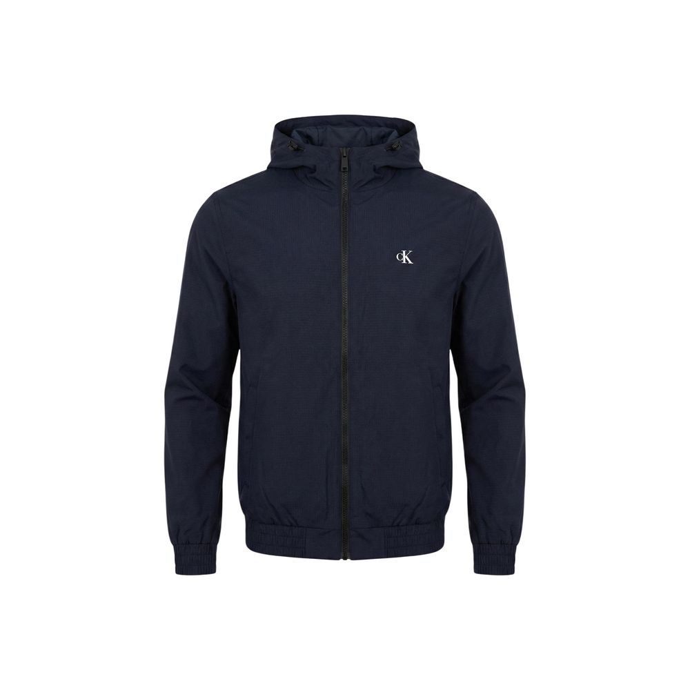 Calvin Klein Jeans Blue Recycled Full-Length Jacket