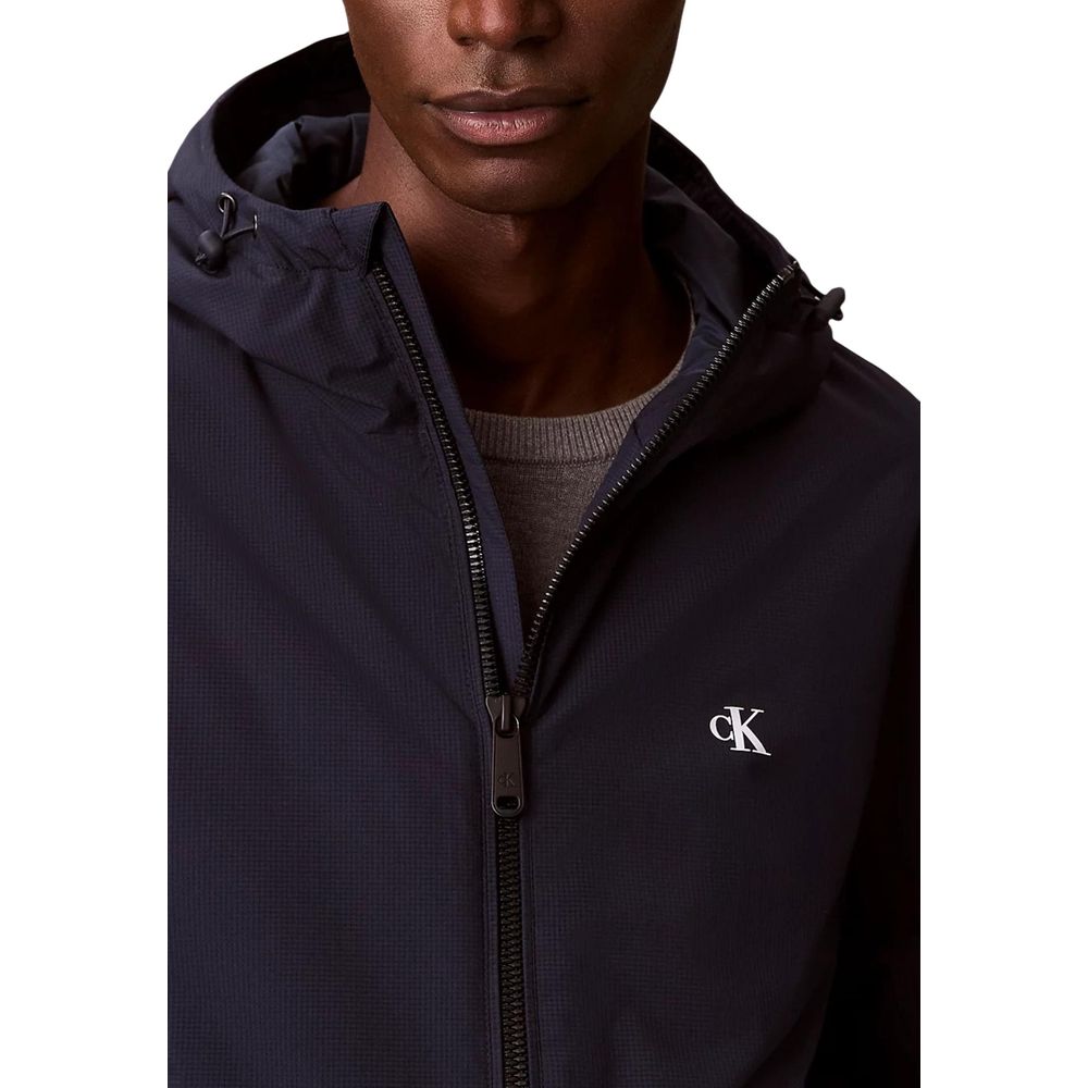 Calvin Klein Jeans Blue Recycled Full-Length Jacket