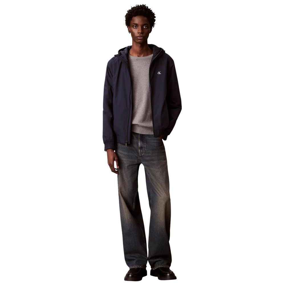 Calvin Klein Jeans Blue Recycled Full-Length Jacket