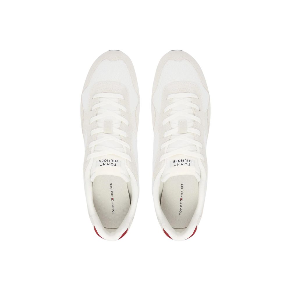 Tommy Hilfiger White Recycled Low Top Sneakers