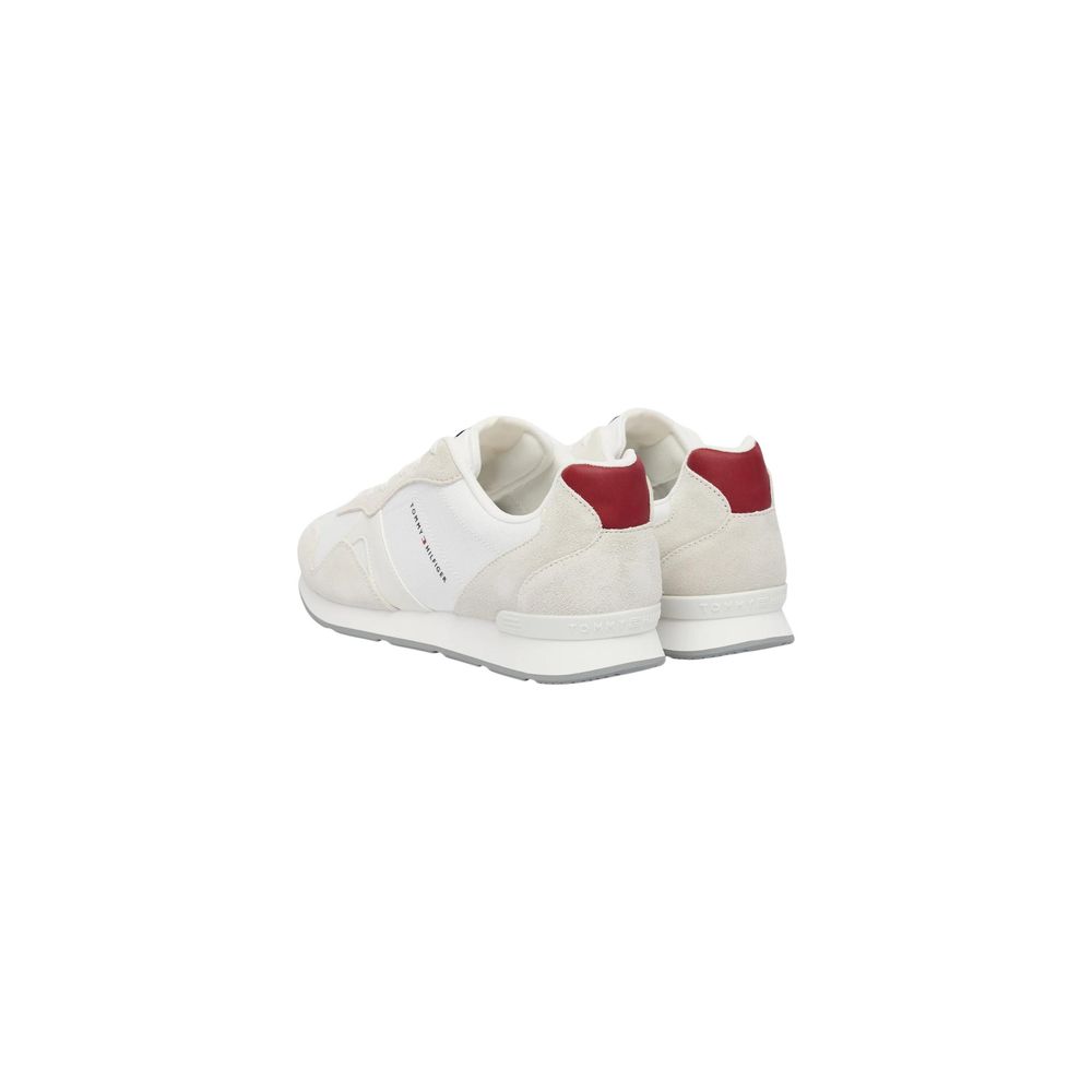 Tommy Hilfiger White Recycled Low Top Sneakers