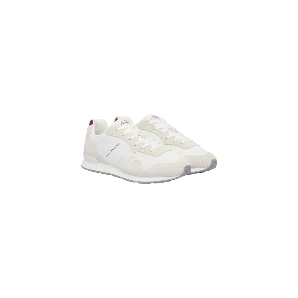 Tommy Hilfiger White Recycled Low Top Sneakers
