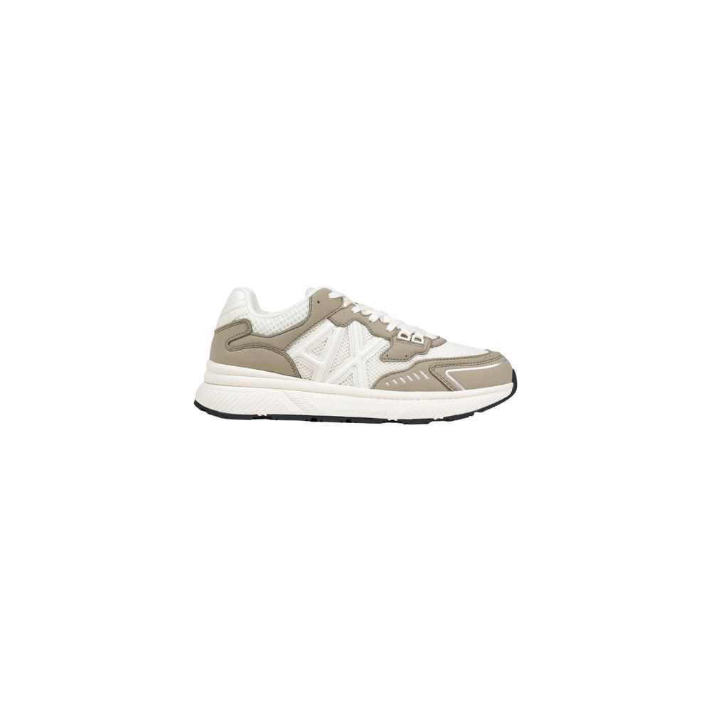 Armani Exchange Green Athletic Sneakers
