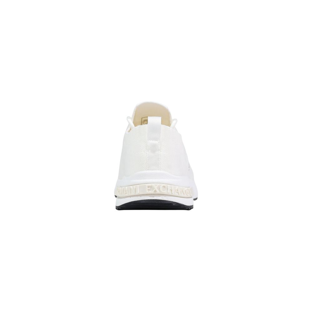 Armani Exchange White Athletic Sneakers