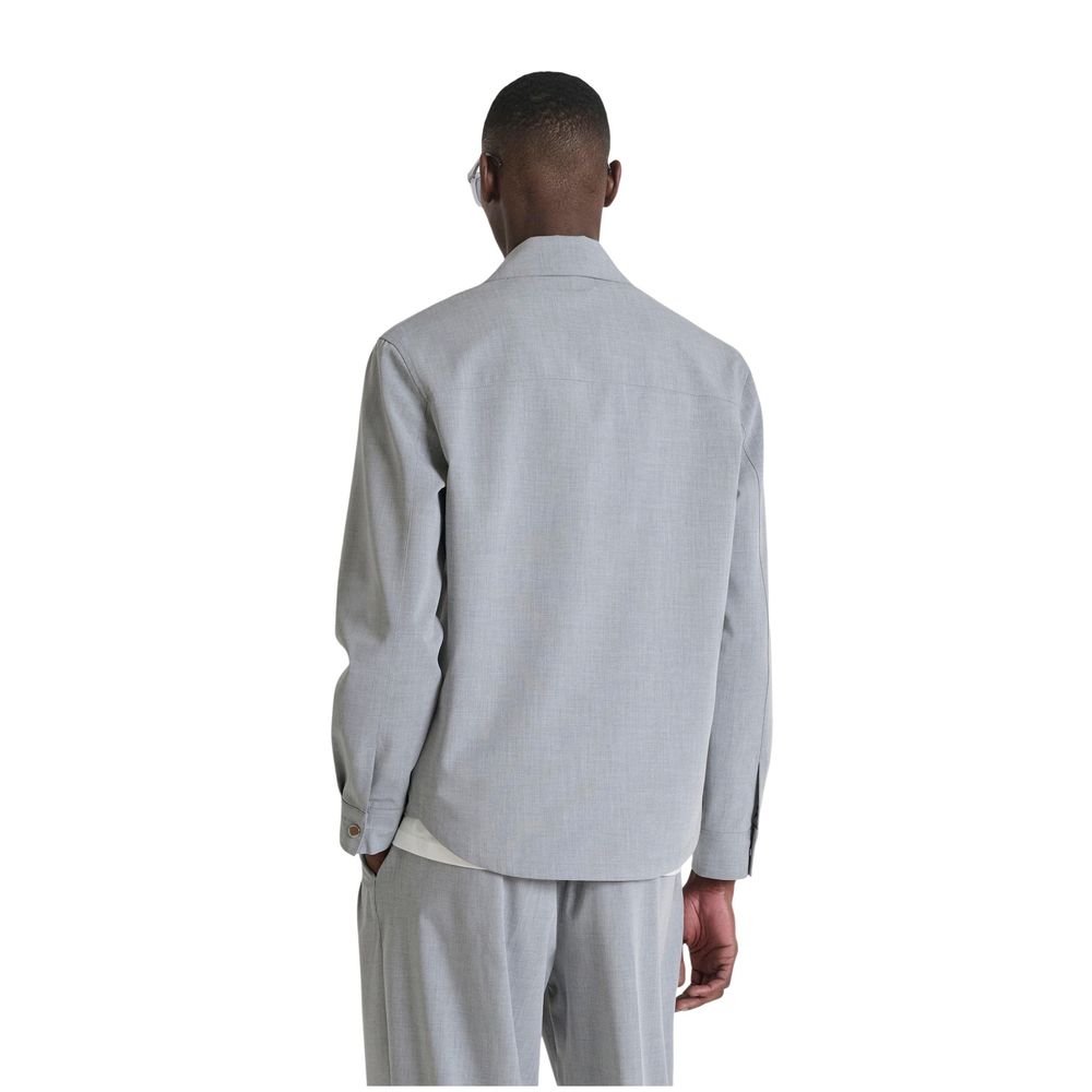 Antony Morato Gray Dress Shirt