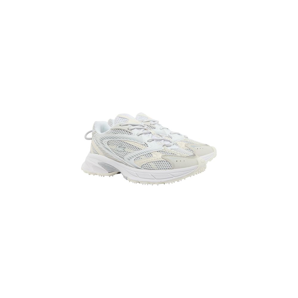 Lacoste White Recycled Athletic Sneakers