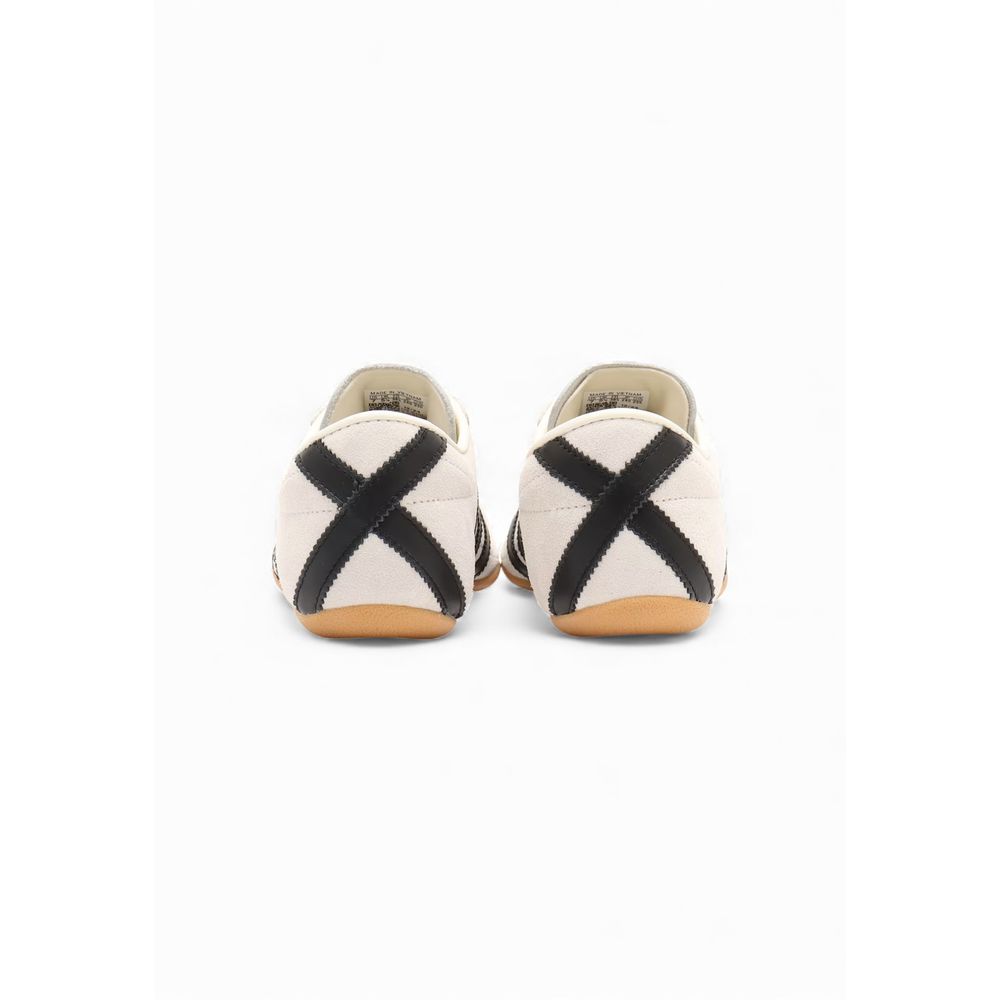 Adidas Originals Black And White Suede Leather Athletic Sneakers