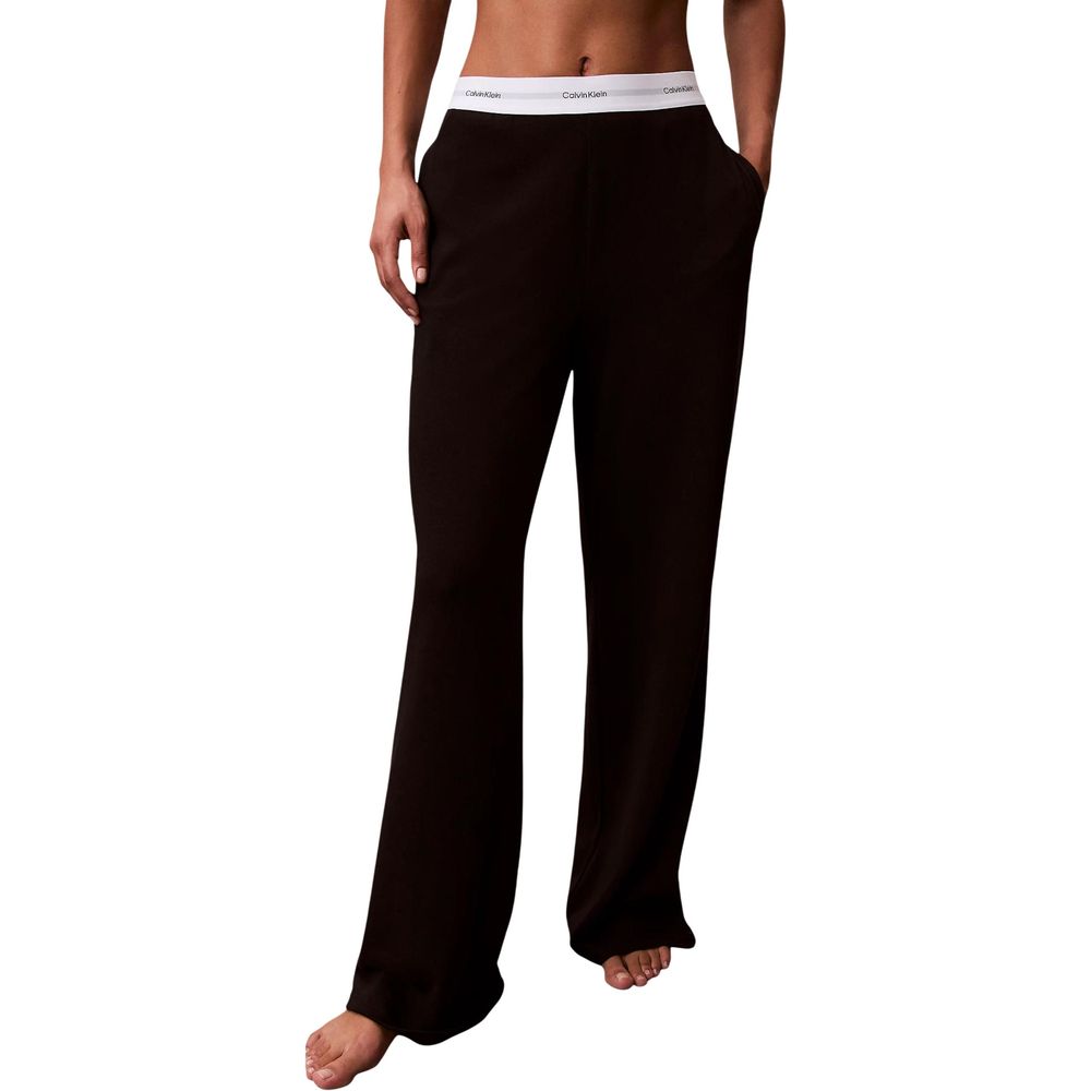 Calvin Klein Underwear Black Cotton Bottoms Sleepwear