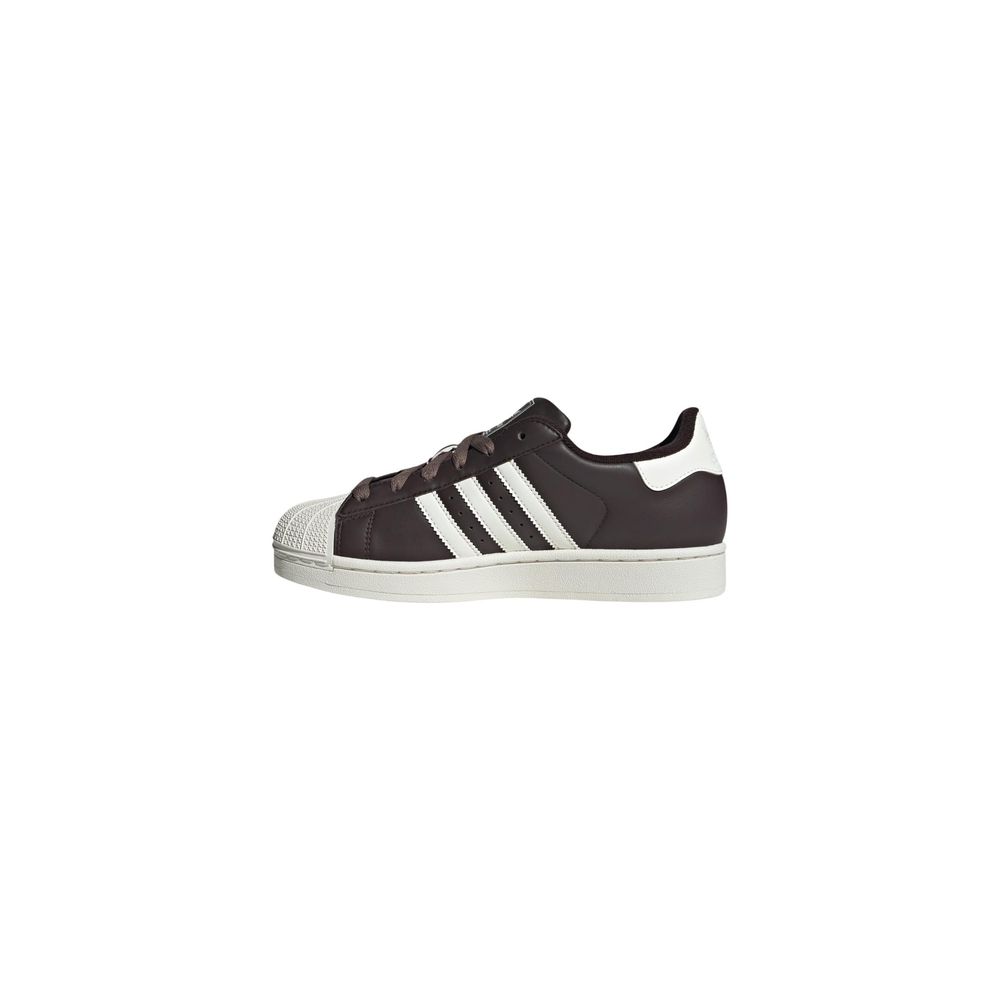 Adidas Originals Brown Leather Low Top Sneakers