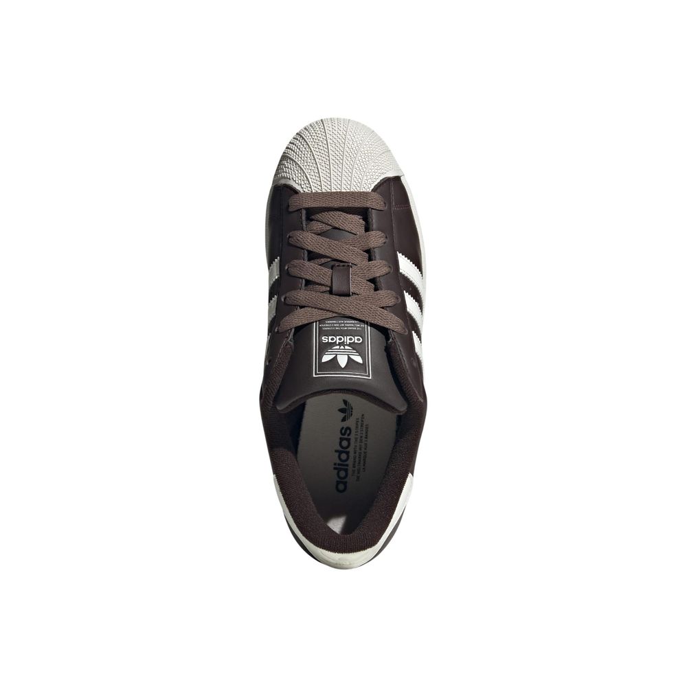 Adidas Originals Brown Leather Low Top Sneakers