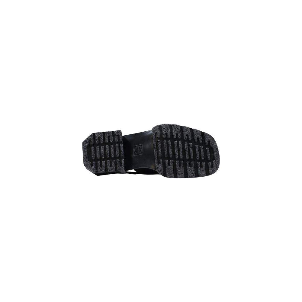 Dr. Martens Black Leather Mules