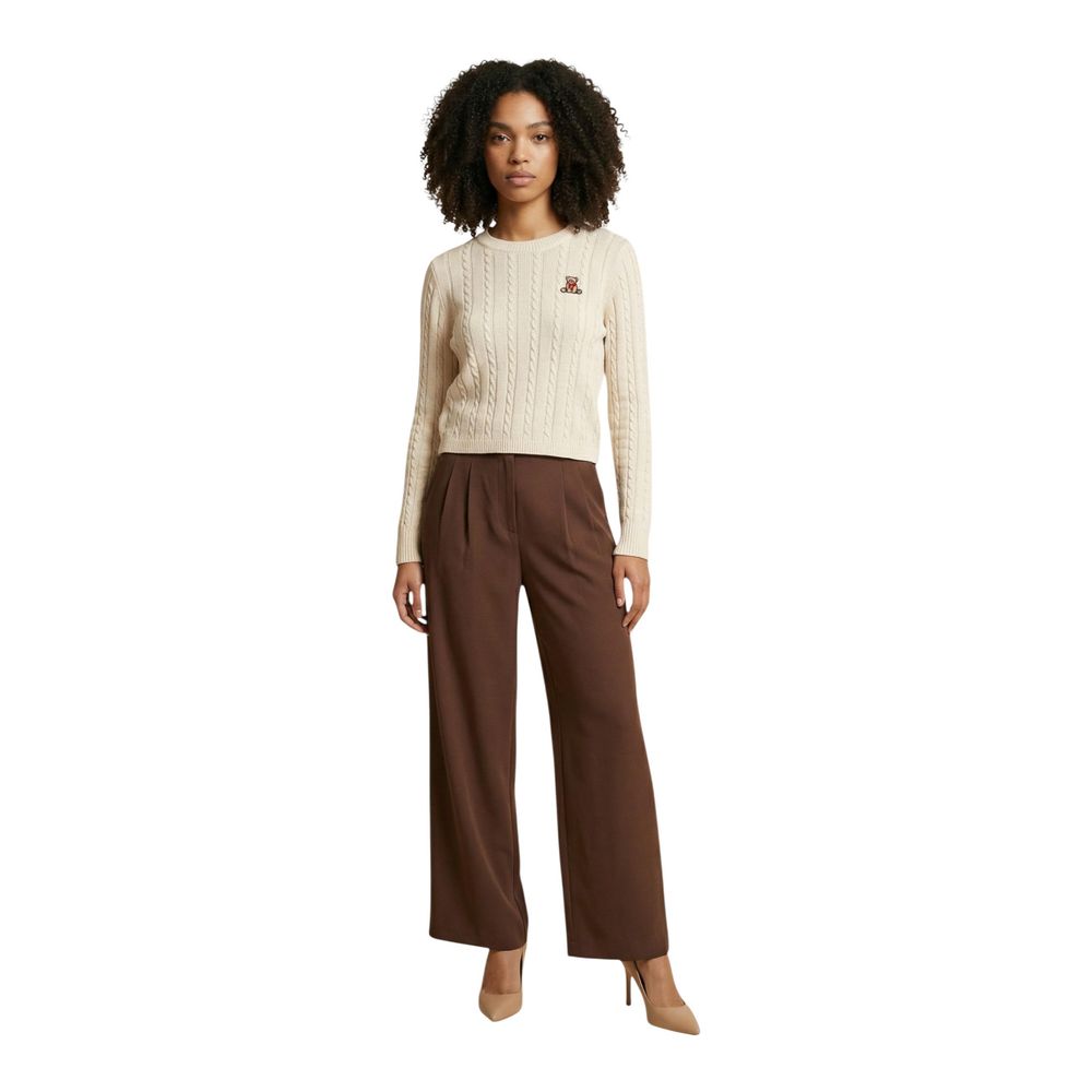 Only Brown Recycled Casual Pants