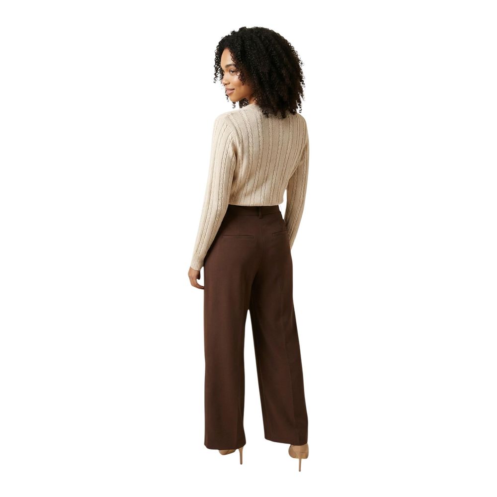 Only Brown Recycled Casual Pants