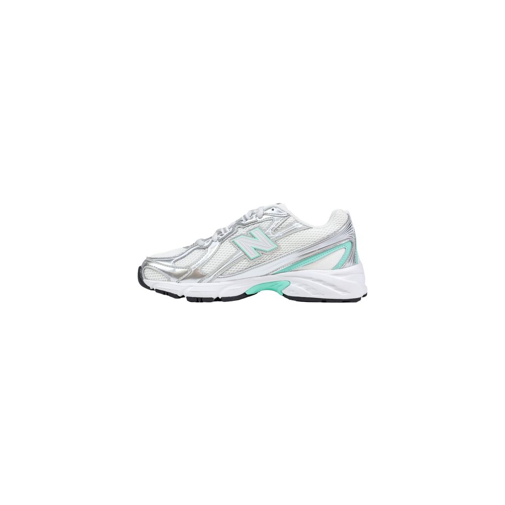 New Balance Silver Synthetic Athletic Sneakers