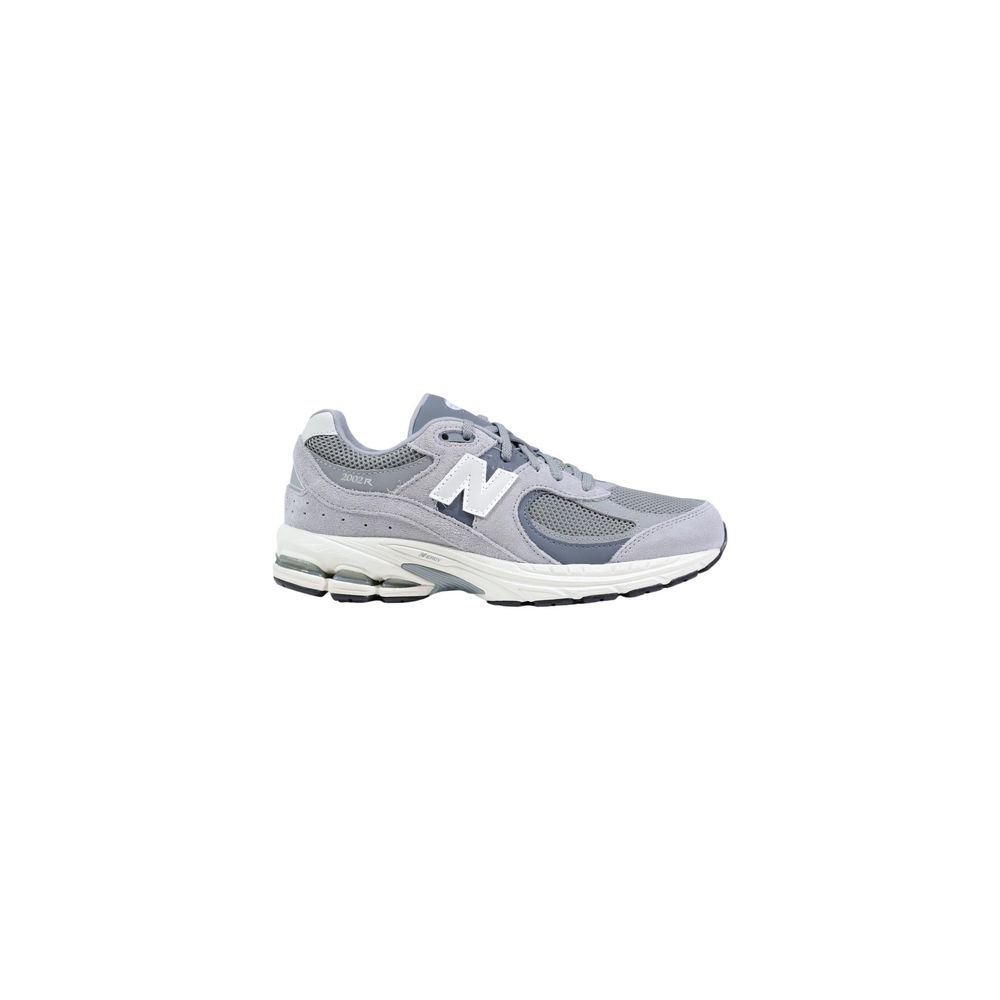 New Balance Gray Leather Athletic Sneakers