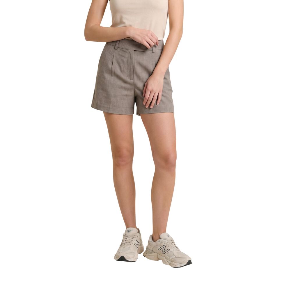 Only Beige Recycled Bermuda Shorts