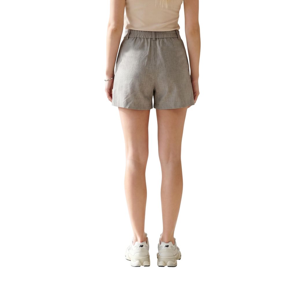 Only Beige Recycled Bermuda Shorts