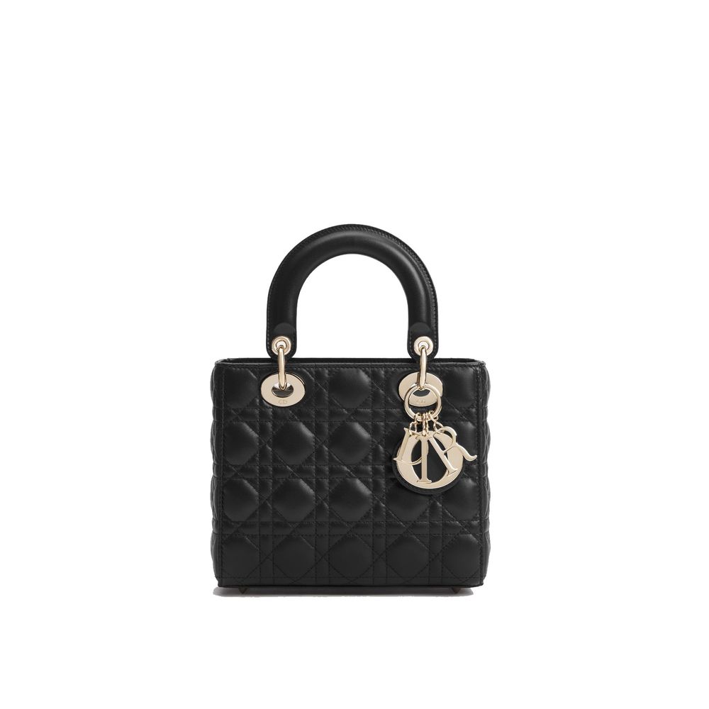 Dior Black Leather Shoulder Bag