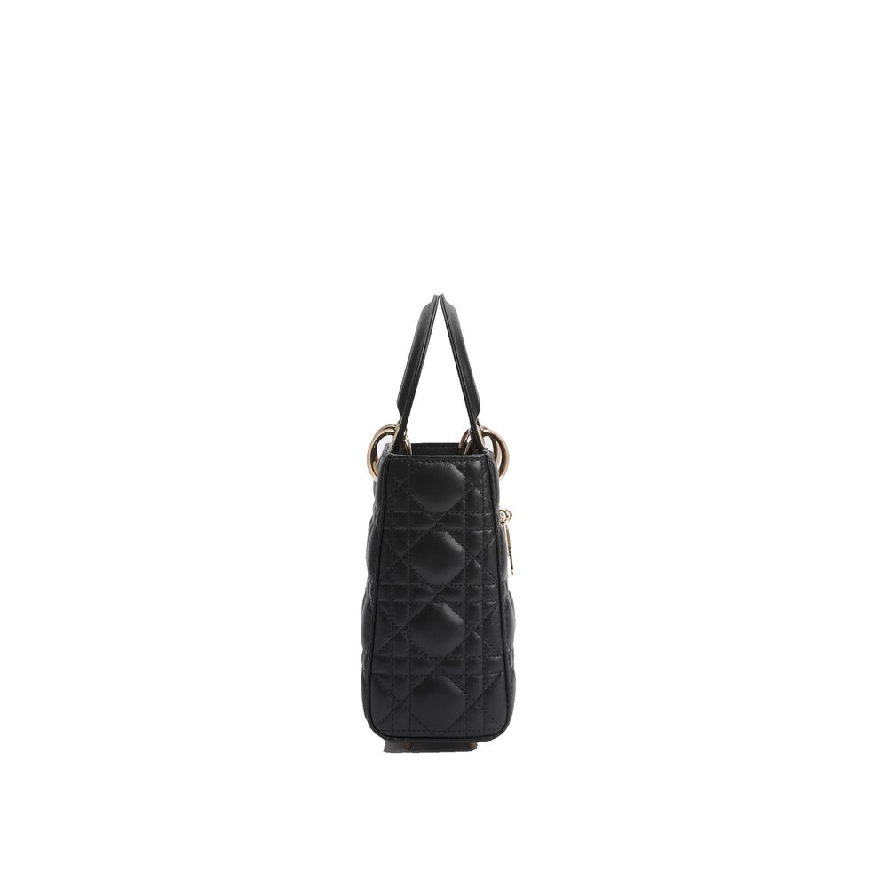 Dior Black Leather Shoulder Bag