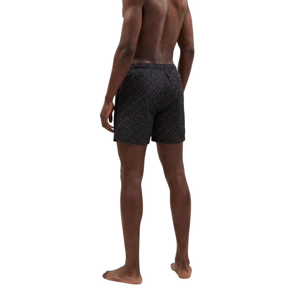 Armani Exchange Black Swim Shorts