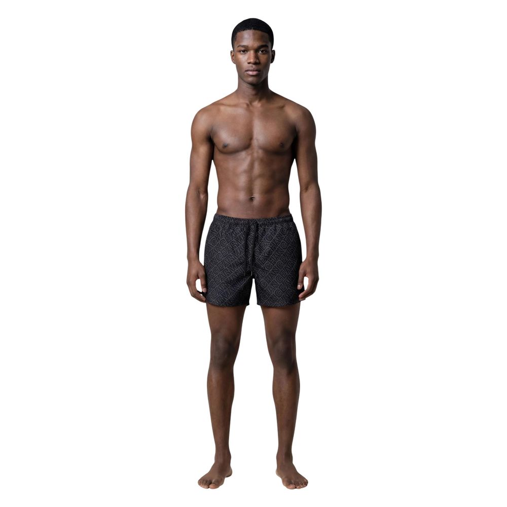 Armani Exchange Black Swim Shorts