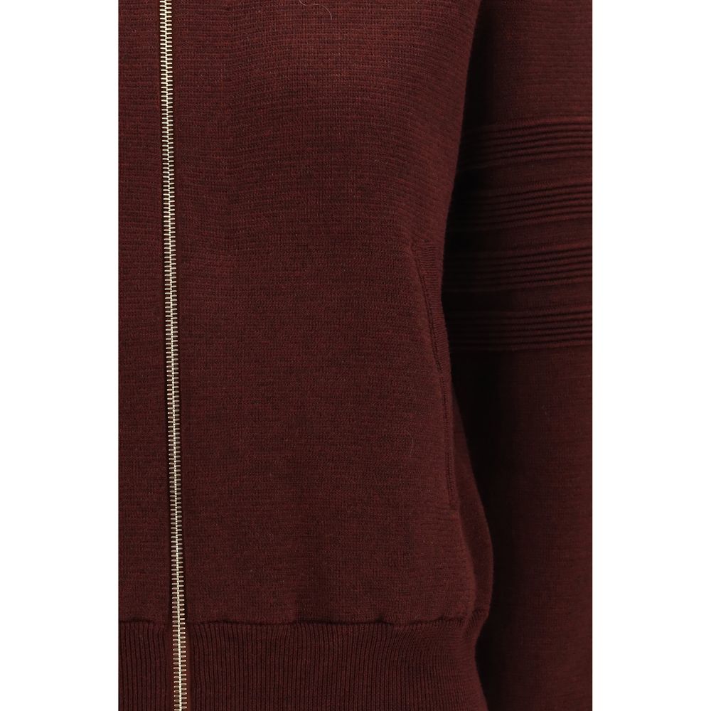 Thom Browne Bordeaux Wool Bomber